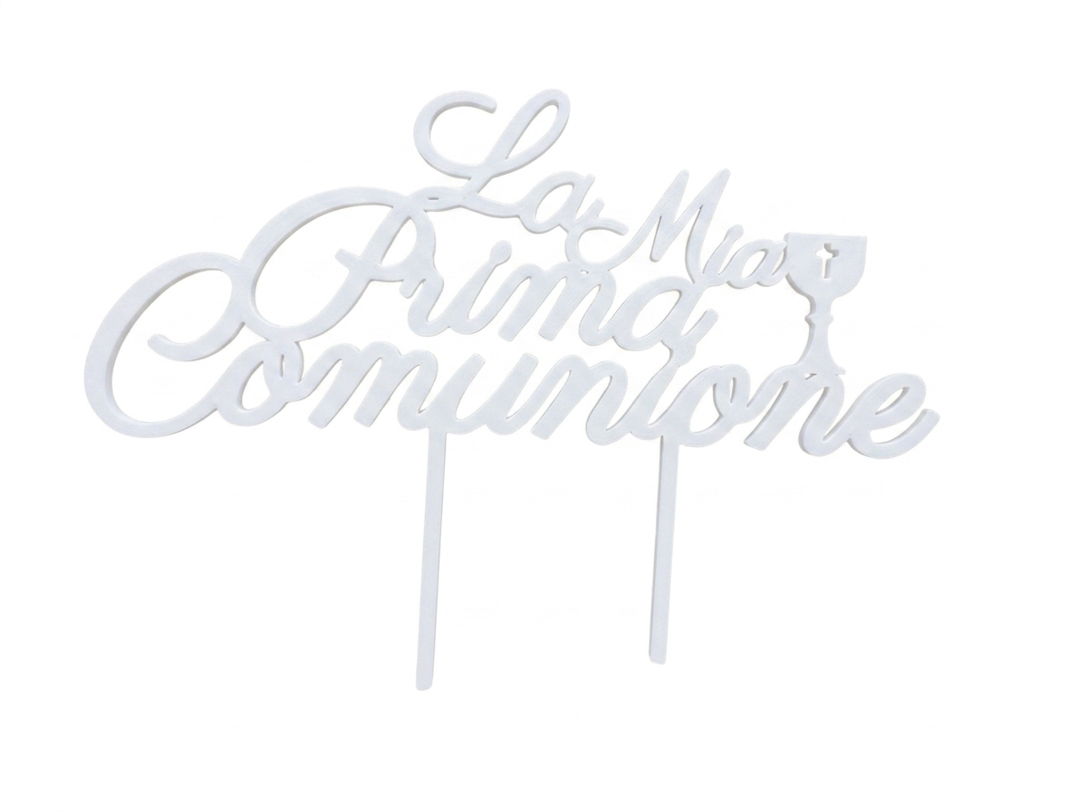 Cake Topper Personalizzato – Dimensioni max. 20 cm – Compleanno, Eventi e Cerimonie