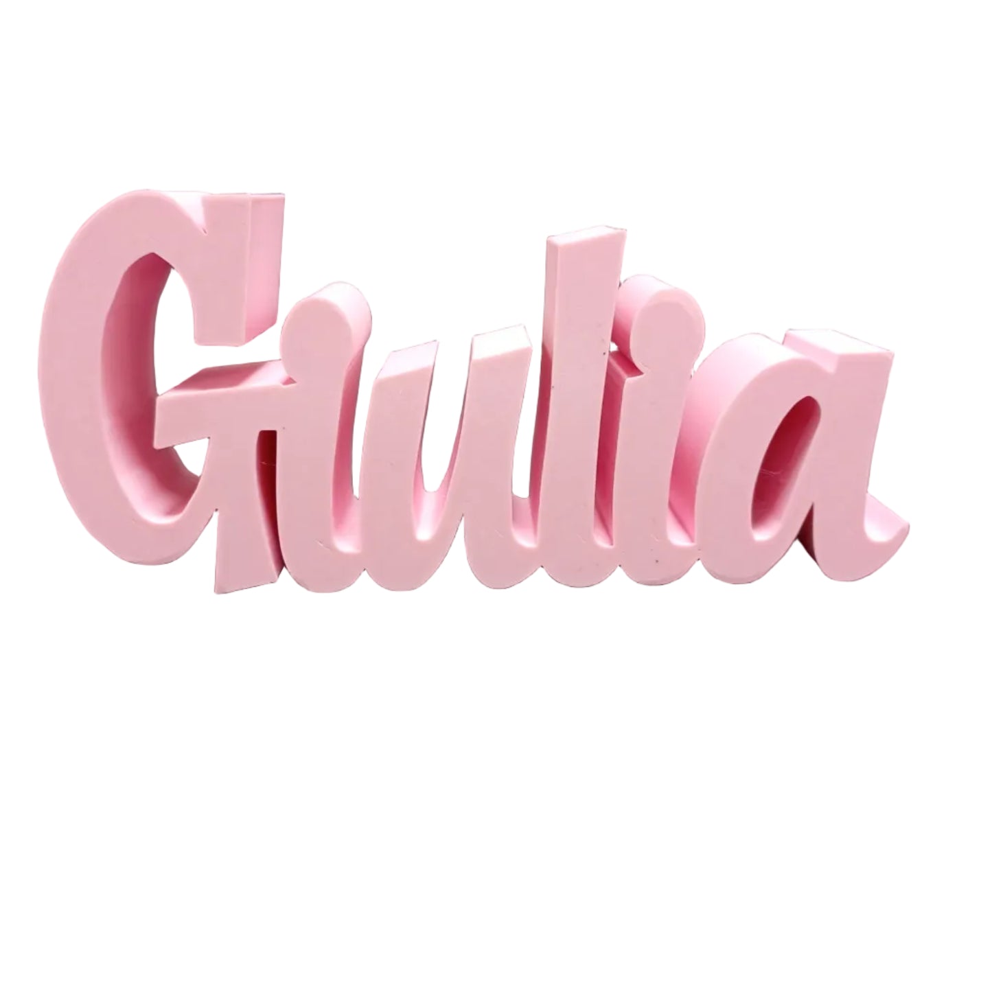 Nome Personalizzato 3D - decorazione cameretta